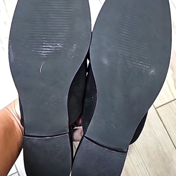 (52-3760) Coutgo Women's Flat Mules Bow Knot Square Closed Toe Sz 7 - Picture 5 of 10